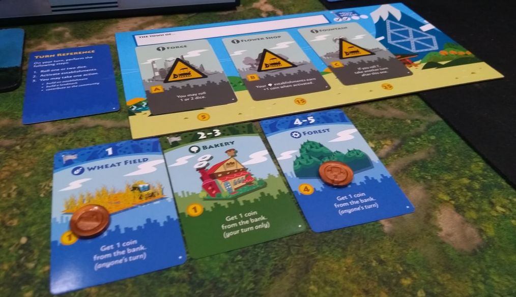 Details about   Machi Koro LegacyRolling The Visitor Die Rule CardReplacement Game Piece